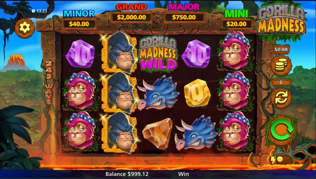 gorilla madness gameplay